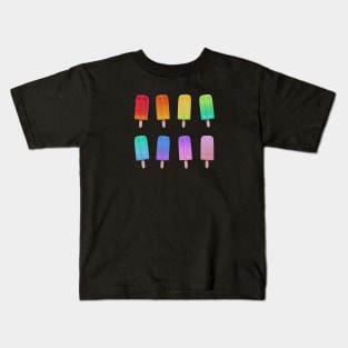 Rainbow Popsicles Kids T-Shirt